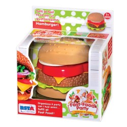 Hamburger Fast Food Scatola