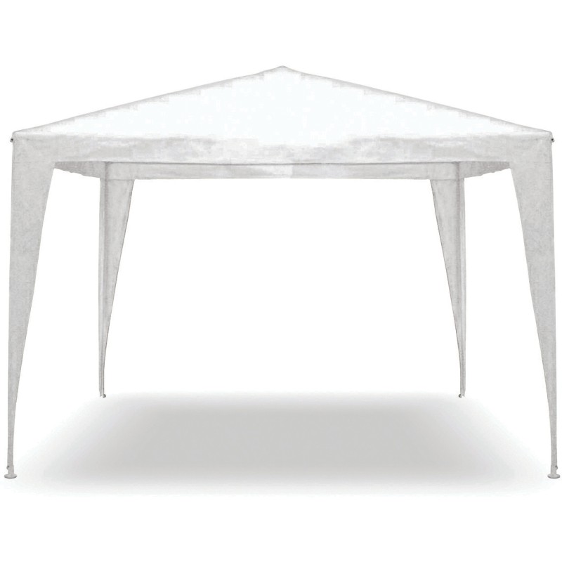 Gazebo 3 x 3 mt tubolari in PVC, Copertura in PE